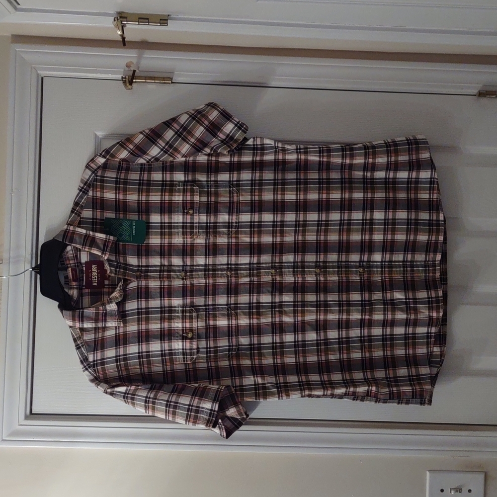 Stitch Fix Alesbury Samson Short Sleeve Twill Workshirt